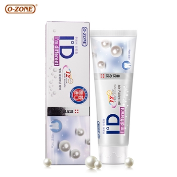【中国总代理】韩国原装进口 欧志姆o-zone 珍珠丽研牙膏100g