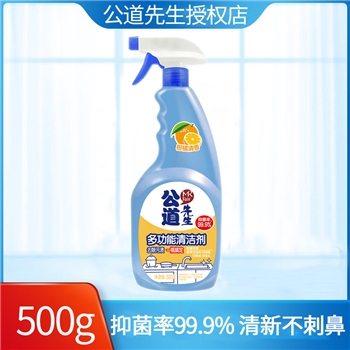  500g公道先生多功能清洁剂  柑橘清香宾馆酒店厨房不伤厨具