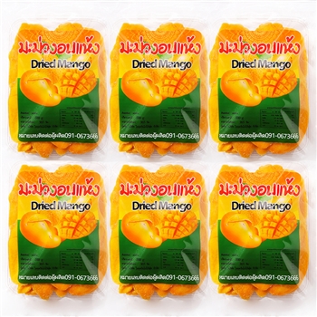 泰国风味厚切芒果干500g/袋装水果干少糖特产手信零食品包邮