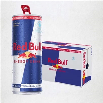 奥地利进口红/牛运动功能饮料牛磺酸250ml*24瓶一般贸易