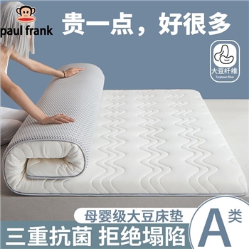 大嘴猴乳胶床垫软垫家用加厚1.8m褥子单双人宿舍榻榻米海绵垫铺底
