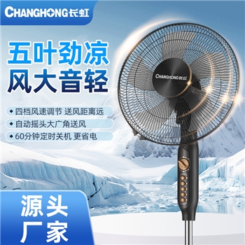 Changhong/长虹风扇立式电风扇宿舍遥控落地扇礼品电风扇